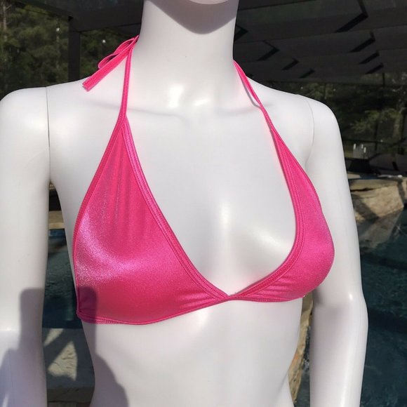 womens swimsuit Mesh Tank Top, Bikini Top Set, Racer back Tank Neon Colors Small - Picture 5 of 12